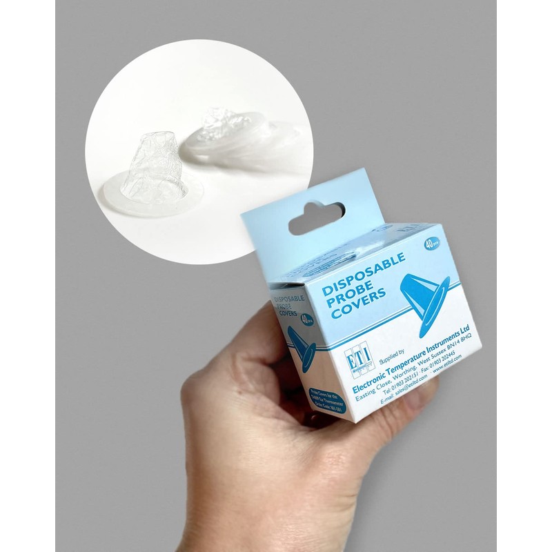 Probe Covers for Digital Ear Thermometer - Pack of 40
