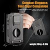 LIHTUN Cigar Torch Lighter, All-in-1 Cigar Lighter Built-in Cigar Holder