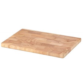 Continenta Rubber Tree Forehead Wood Plain Board, Light Brown, One Size