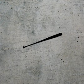 Decal Stickers of Baseball Bat (Black) (Set of 2) Luxury Weatherproof Vinyl Decal Stickers for Laptop Desktop Smartphone Car Dirt Bike Wall Room Mason Jar Bathtub Door Skateboard - ANDstice81936BL