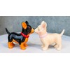 Ebros Gift Paco and Coco Kissing Chihuahua Couple Lovers Puppies