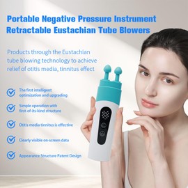 Eustachian Tube Unblocker,Ear Pressure Relief Device,Ear Popper Balanced Ear Pressure Improve Tinnitus Earache Ear Care for Airplane Travel Diving Swimming