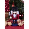Clever Creations Russian Swordsman 6 Inch Chubby Wooden Nutcracker, Festive