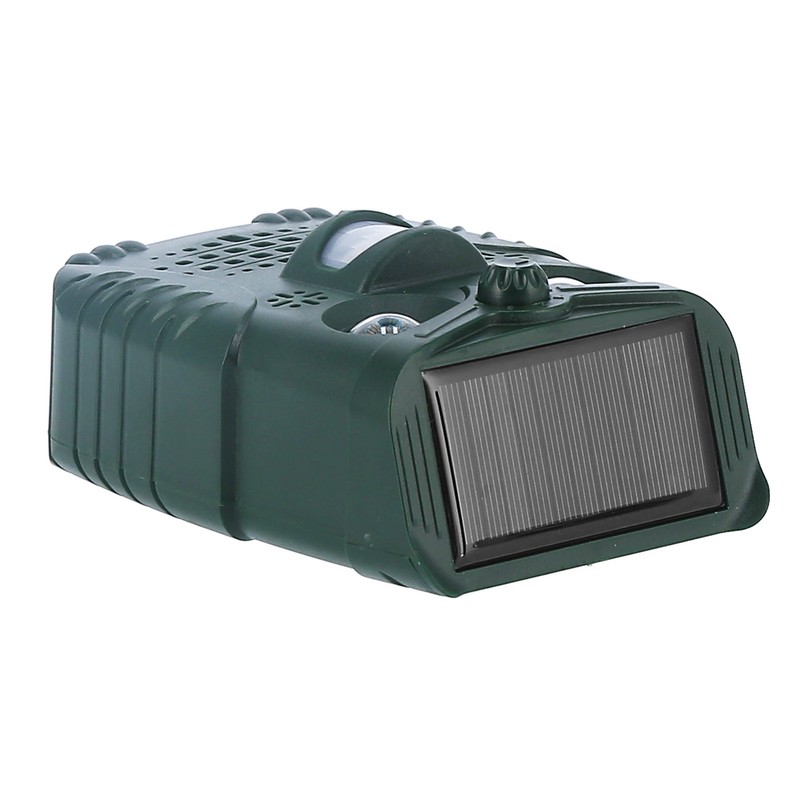 4‑Gears Solar Animal Repeller Ultrasonic Waterproof Mouse Repellent for Garden