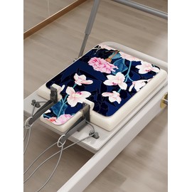 Smarban Pilates Equipment Fitness Mat, Yoga Mat, Double Sided Non-Slip with Portable Mesh Bag Professional TPE Yoga Mat for Yoga, Pilates and Floor Exercise Fitness Mat for Home Workouts and Classes. (Magnolia)