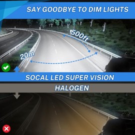 SOCAL-LED 2x D4S Xenon HID Bombillas 35W AC OEM de faros de Reemplazo directo 8000K azul hielo