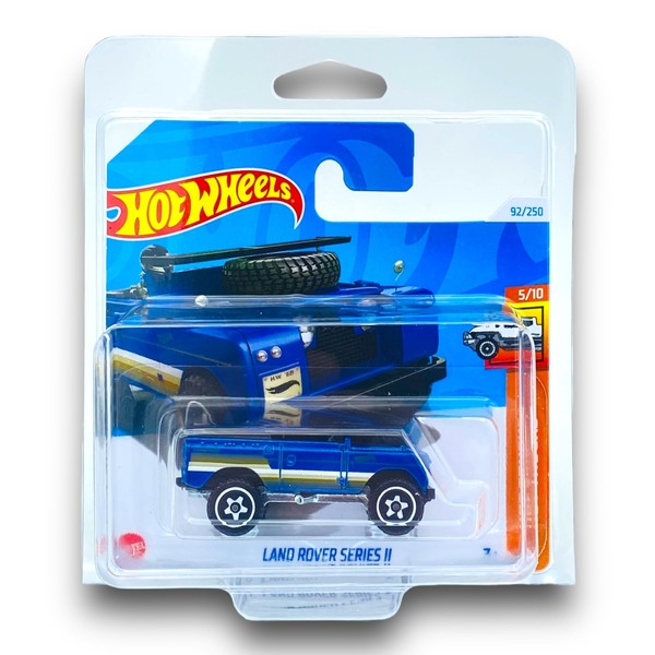Hot Wheels Land Rover Series II (Blue) 5/10 HW Hot