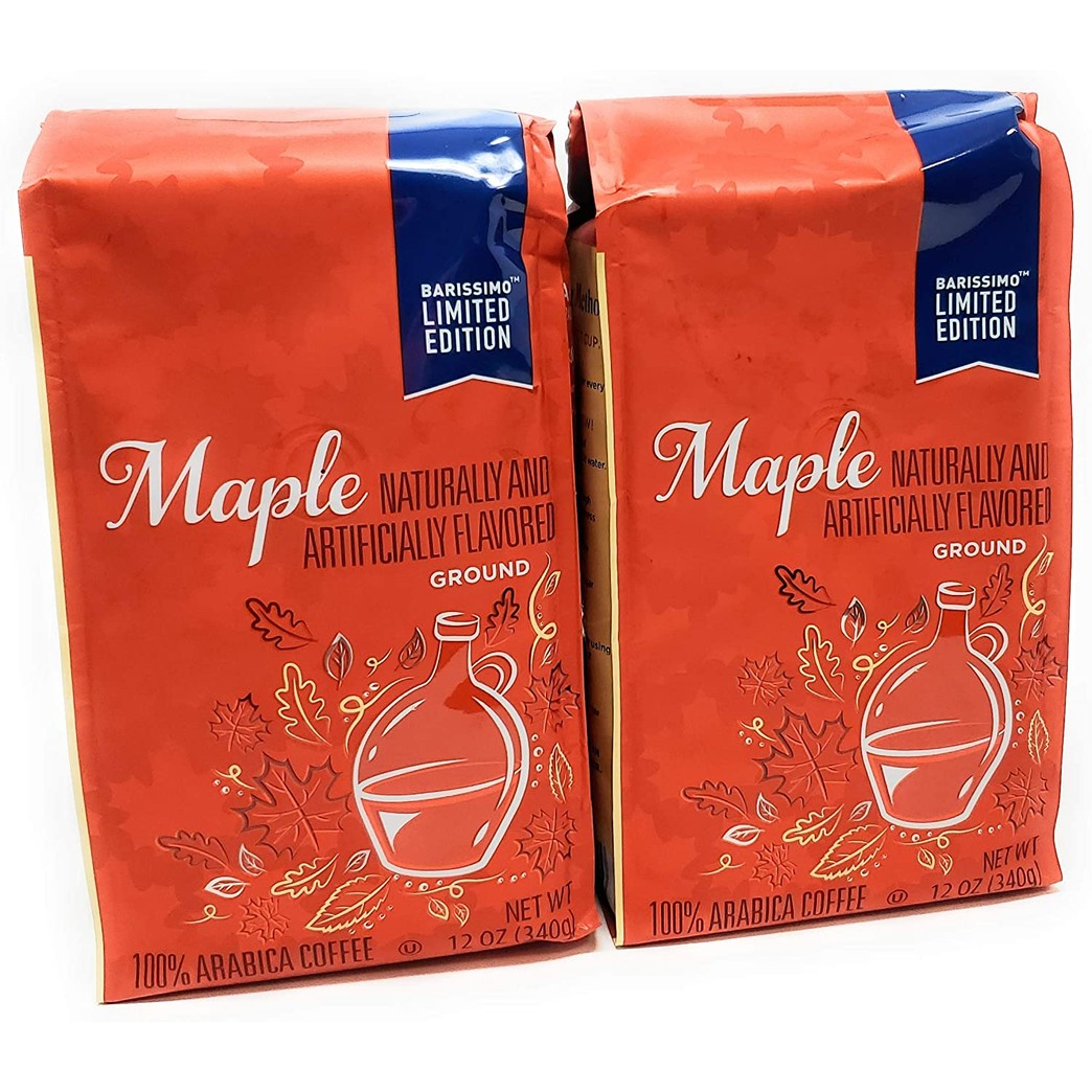 Barissimo Seasoned Blend Maple Ground Coffee Light Roast 100% Arabica