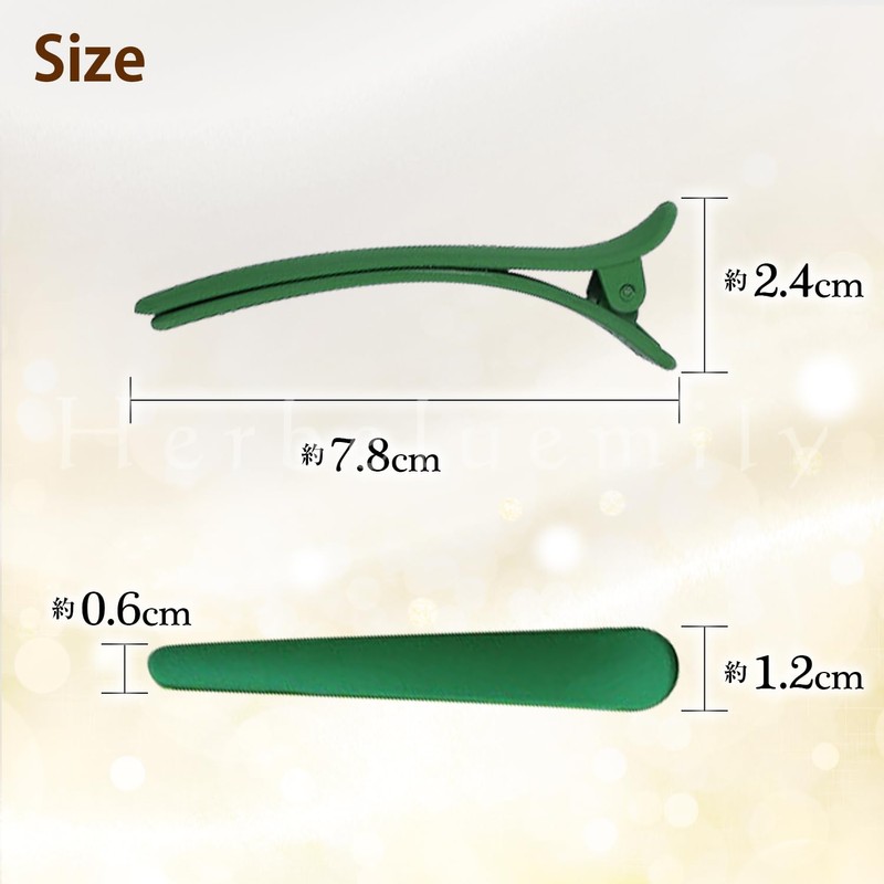 Herbeluemily Hair Clips, Hairpins, Bangs Clips, Beak Clips, Mini Clips,