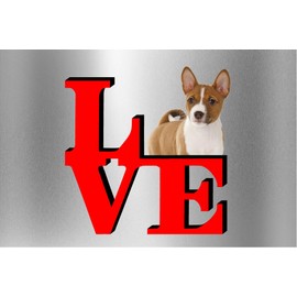 Basenji Dog Love Park Cute Dog Fridge Refrigerator Car Magnet