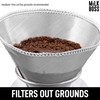 Milk Boss Pour Over Coffee Filter - Permanent Paperless Stainless