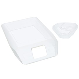 foto-kontor Screen Protector + Protective Case Compatible with Bosch Nyon 2 (BUI350) for Control Unit and Display Cover Ebike Case Accessories E-Bike Protection Cover Waterproof Scratch-Resistant