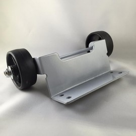 Generic Pyramid Patio Heater Wheel Kit for Glass Tube Heaters, Stainless Steel