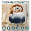 Foedo tea kettle stovetop, Loud Whistling kettle for Boiling Water