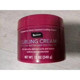 Pure B pure Curling Cream With Shea Butter And Coconut Oil 12 oz