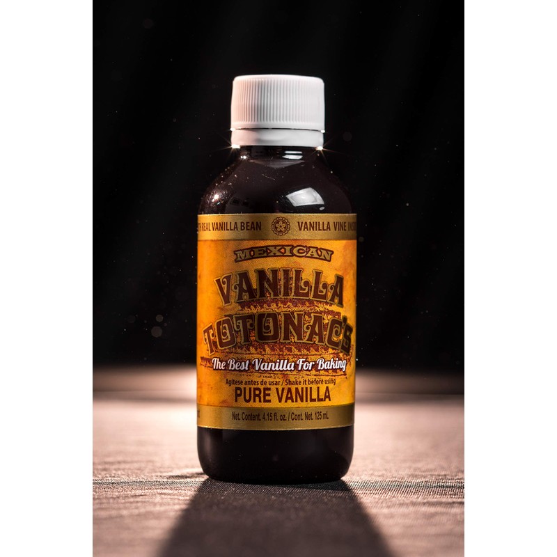 Mexican Vanilla Totonac’s - 4.15 Oz (125mL) Bottle - Pure