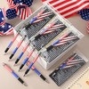 Motiskyy 200 Sets Veterans Day Gifts Bulk American Flag Ballpoint