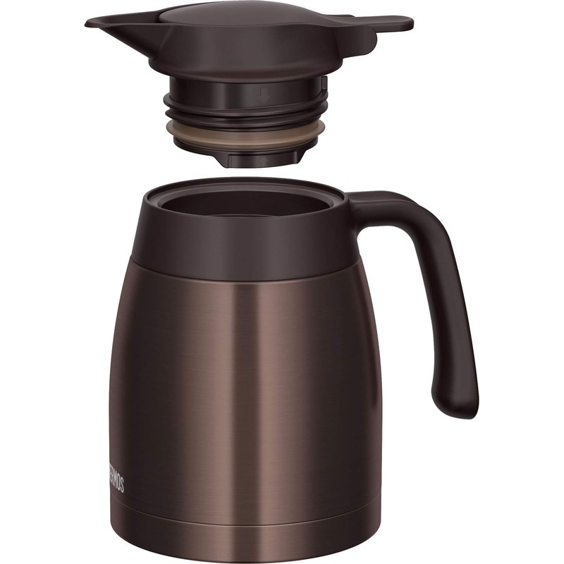 Thermos Stainless Pot TTB-1000 DBW, 4.2 cups (1 L), Dark