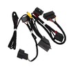aqxreight Conversion Power Harness,Car 4in to 8in PNP Conversion Harness