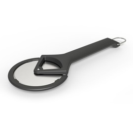 Everdure Pizza Cutter Wheel - Powerful One-Cut Stainless Steel Blade, Durable and Comfortable Grip, Protective Case Included, Dishwasher Safe, Ideal for Pizza Lovers, Chefs, Cooks, Bakers