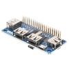 USB Expansion Board Module with Changeable Interface Hub Splitter for