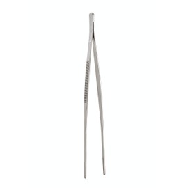 HIC Kitchen Saute and Plating Tong Set, Stainless Steel, Set of 2