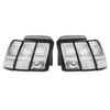 HECASA Pair Tail Lights Compatible with 1999-2004 Ford Mustang Rear