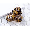 Prettyou Barrettes Hair Clip Clamp Celluloid Tortoise Shell 3.6 inches