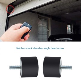 OTOTEC 4 Stück M8 40x30mm Gummi-Absorber Halterungen Anti-Vibrations-Isolator Silentblock-Dämpfer für Luftkompressoren Motoren Wasserpumpen