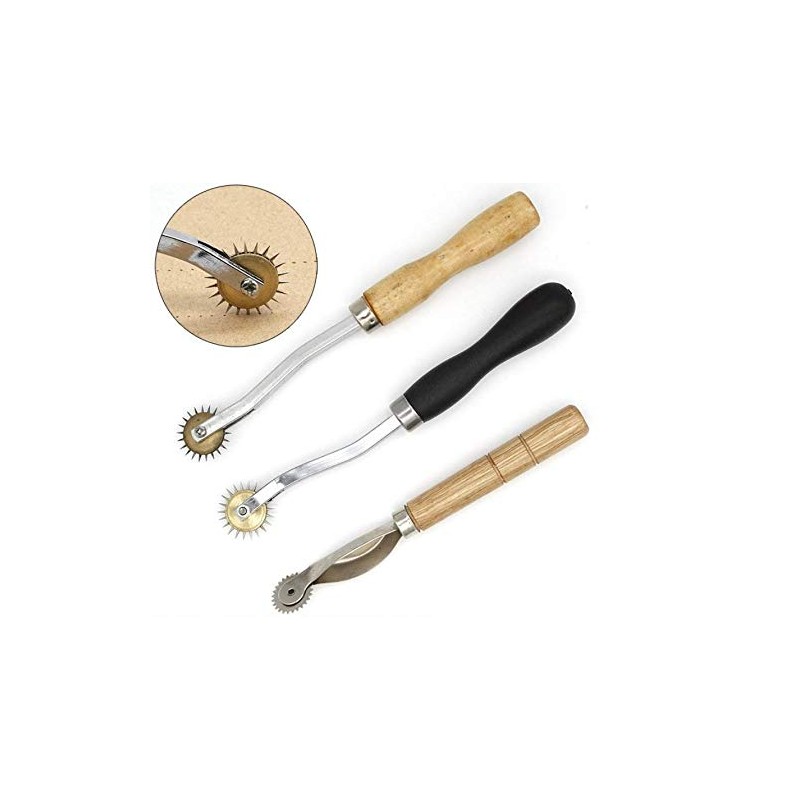 Tailors Awl and Needle Point Tracing Wheel, Scratch Awl 4