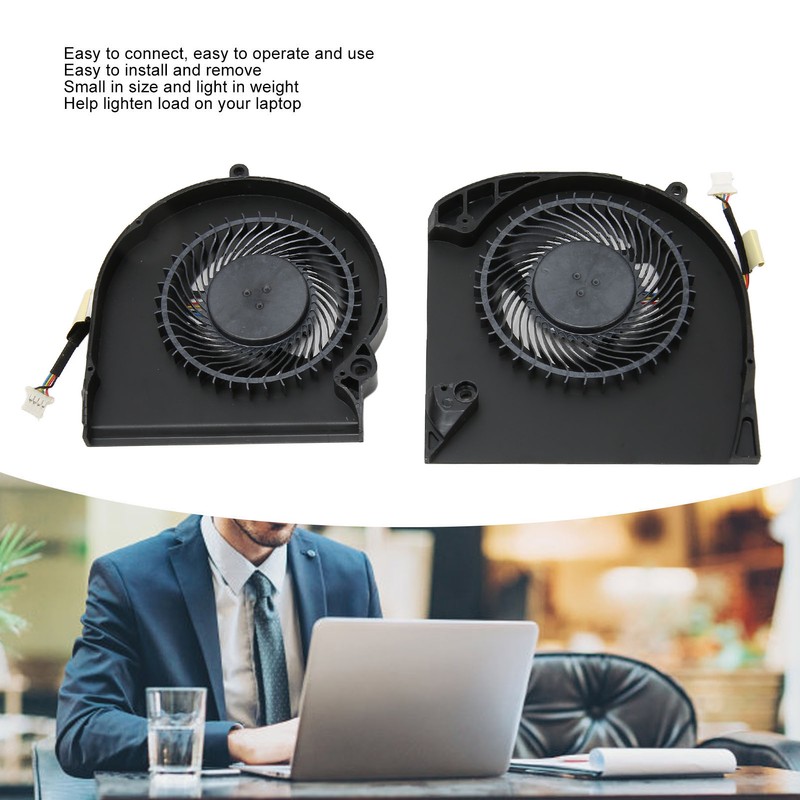 4 Pin Laptop Cooling Fan Replacement for Dell Alienware 15