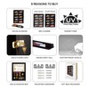 boldworks Pocket Kinfe Display Case for Wall Knife Display Box