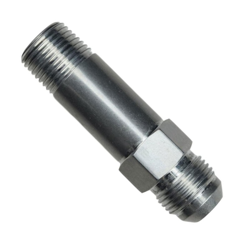 Straight -10AN Flare Male to 1/2"NPT Pipe Turbo Drain Adapter