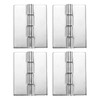 sourcing map 4 Pack Heavy Duty Weldable Hinges, 2.5" x