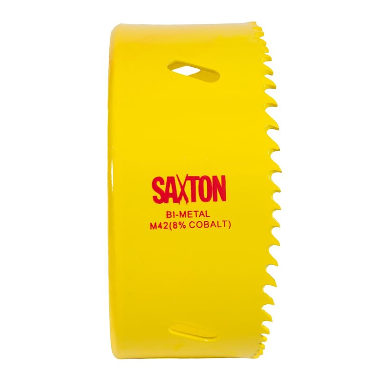 Saxton HSS Hole Saw Cutter M42 Bi-Metal 8% Cobalt Heavy
