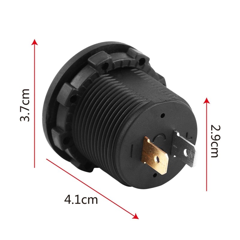 12 Volt Amp Meter Gauge, Akozon LED Voltmeter Ammeter, LED