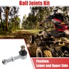 X AUTOHAUX M12x1.25 Left Right Ball Joint Fit for 150CC