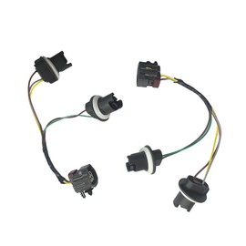 68004166AC Tail Light Socket Wiring Harness Fit for Jeep Wrangler JK 2007-2018, Left or Right Tail Light Wiring (2pcs)