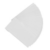 360Pcs Necklace Chain Adhesive Pouch Jewelry Display Bag Transparent PVC