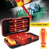 Premium Insulated Screwdrivers Set Insulated Professional Electricians Slotted Crossed Screwdriver