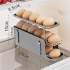 Egg Holder Fridge, Egg Slide for Fridge, Automatic Rolling Egg
