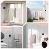 Retractable Clothesline Indoor, Non-Sagging Outdoors Clothesline Retracting, Heavy Duty Retractable
