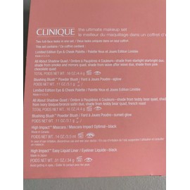 CLINIQUE The Ultimate 12 Piece Makeup Set - Two Full Face Looks in One Fall 2023
