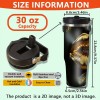 Innovative Features Custom 30oz Insulated Cup with Reusable Strawcapacity: 30