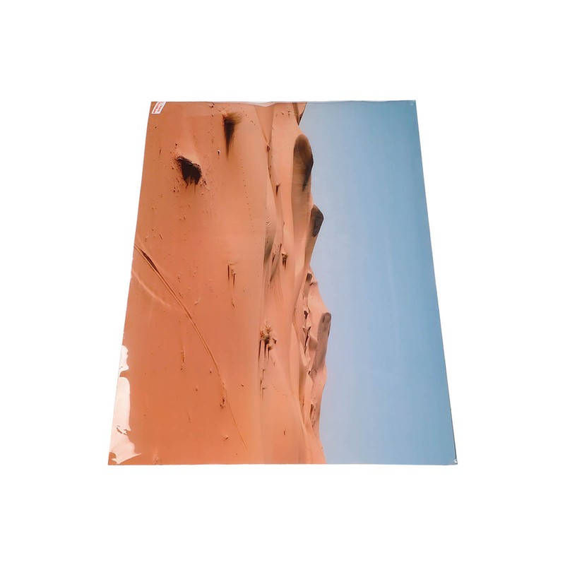 Aquarium Poster PVC Self Adhesive Waterproof 3D Desert Style Fish