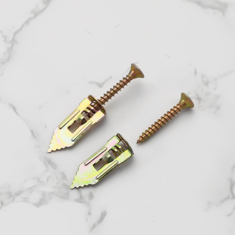 Self Drilling Wall Plugs with Screw Set Drywall Expansion Anchors