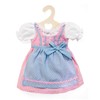 Heless 1111 Doll Dirndl, Size 28 - 33 cm