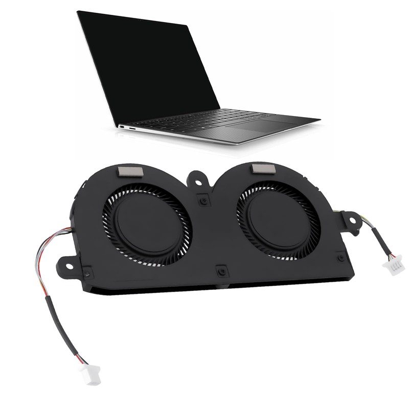 Be In Your Mind 4-poliger Laptop-CPU-Lüfter Kompatibel mit Dell XPS