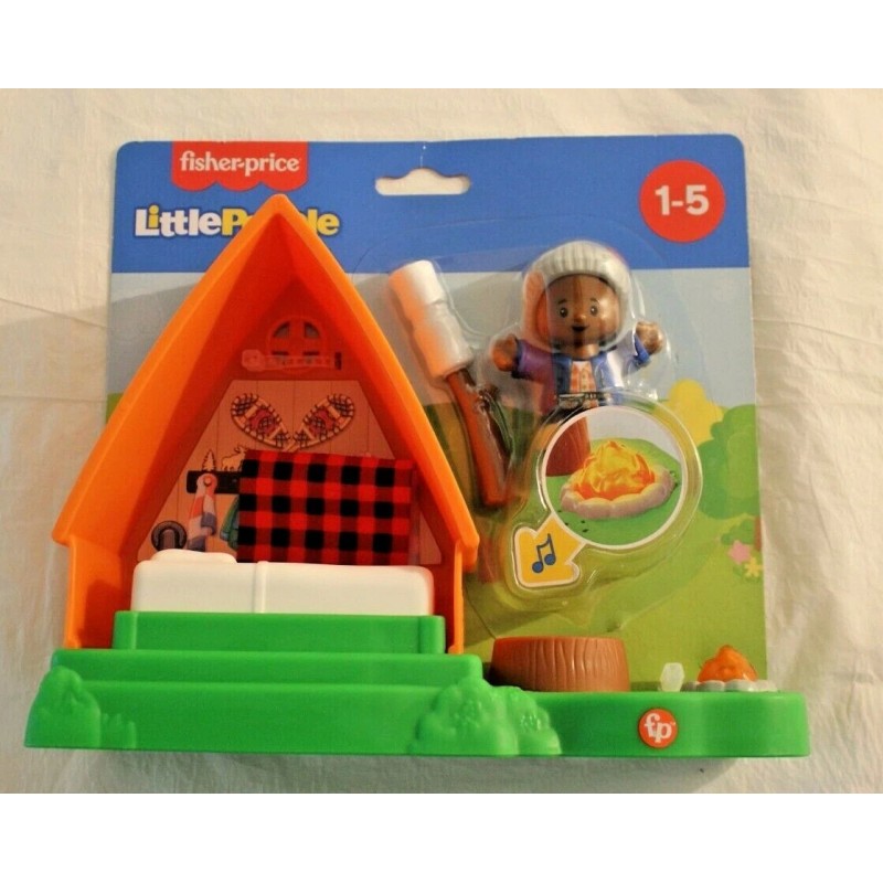 Fisher-Price Little People Camping Playset NIP