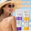 Sunscreen SPF 100 and SPF 50+, Sun Cream SPF 100,